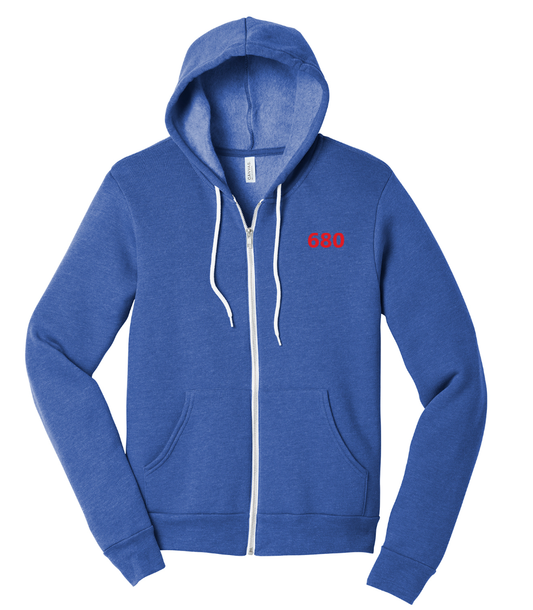 680 - *NEW* FANS & FAMILY BELLA FULL-ZIP (3 COLORS)