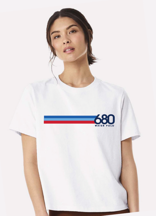 680 - *NEW* LADIES BELLA HEAVY WEIGHT BOXY TEE (2 COLOR OPTIONS)