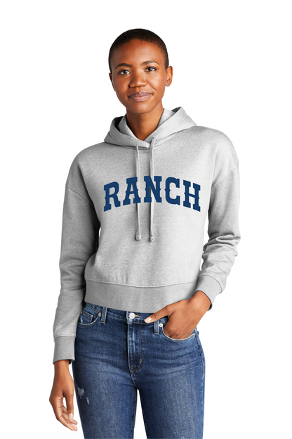 RANCH - LADIES MODEST CROP HOODIE (3 COLORS)