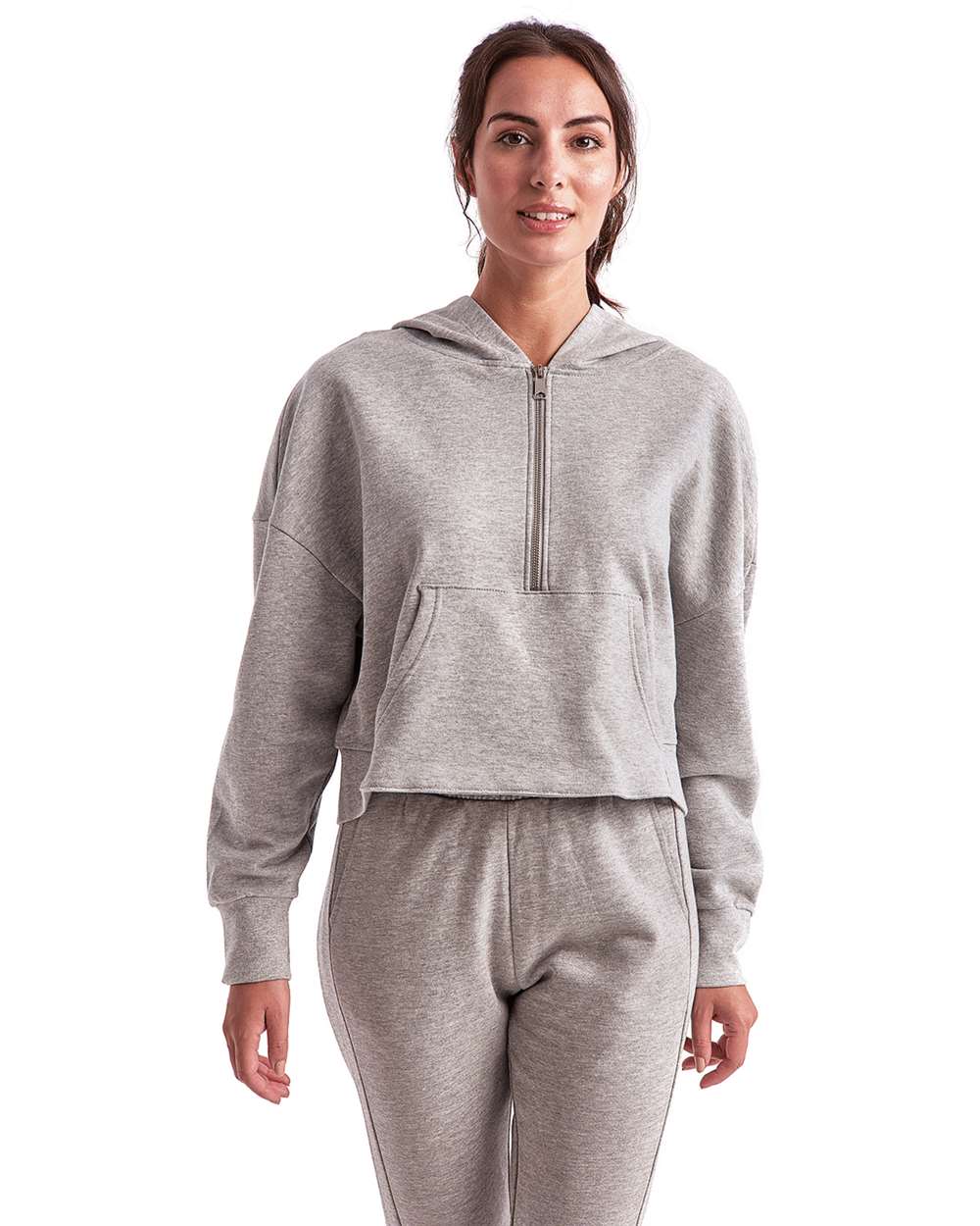ACALANES WP - WOMENS TRI-DRI HALF-ZIP HOODED SWEATSHRT