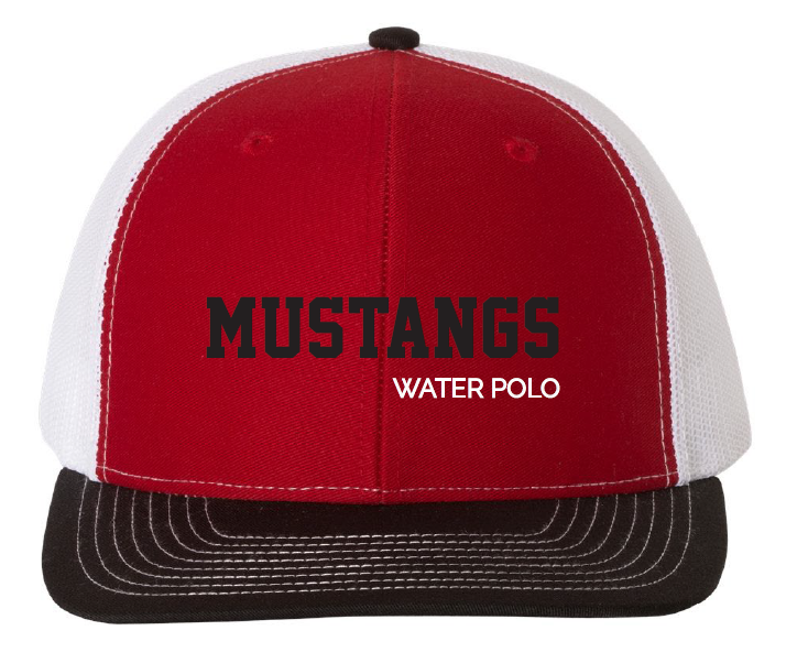 MV Water Polo - 3D PUFF LOGO Snapback Trucker Cap (3 Color Options)