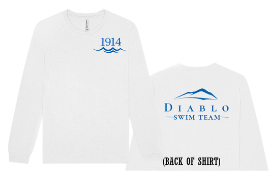DIABLO - LONG SLEEVE TEAM T-SHIRT (YOUTH & ADULT) - 2 COLOR OPTIONS