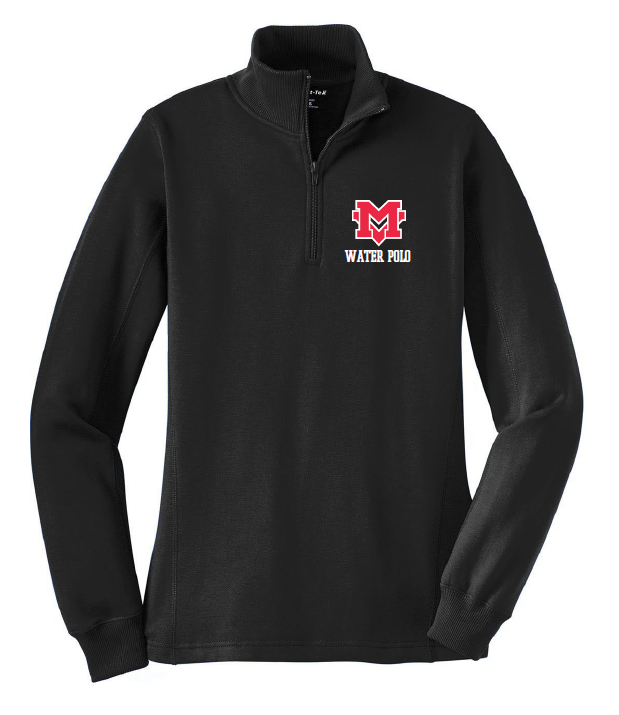 MV Water Polo - LADIES CUT SPORT-TEK QTR ZIP (3 Color Options)