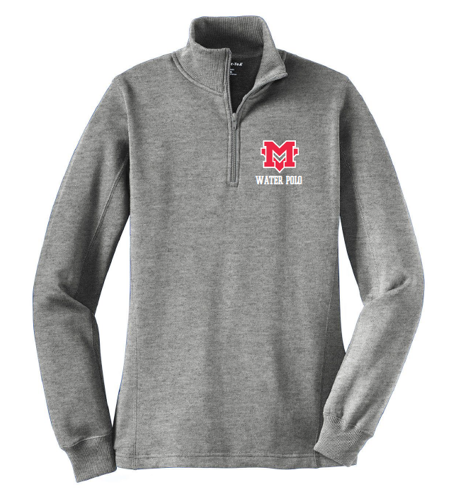MV Water Polo - LADIES CUT SPORT-TEK QTR ZIP (3 Color Options)
