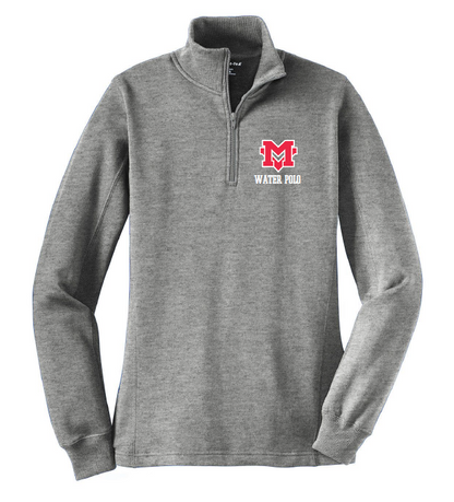 MV Water Polo - LADIES CUT SPORT-TEK QTR ZIP (3 Color Options)