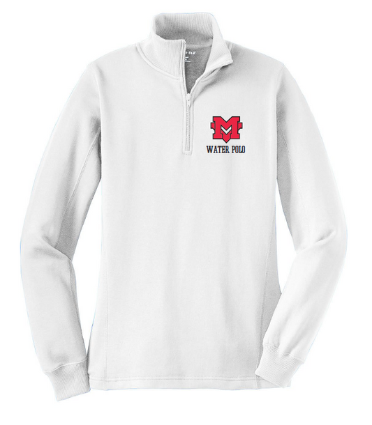 MV Water Polo - LADIES CUT SPORT-TEK QTR ZIP (3 Color Options)