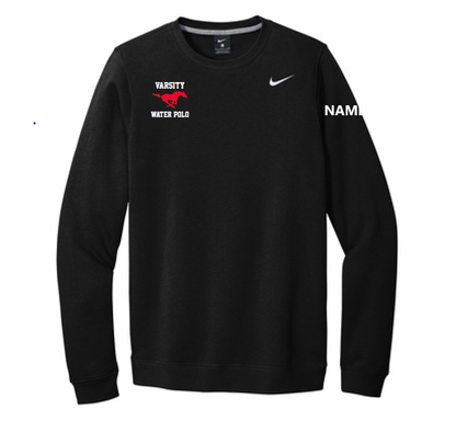 MV WWP - *VARSITY ONLY* NIKE Club Fleece Crewneck (WITH LAST NAME)