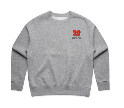 MV WWP - AS COLOUR EMBROIDERED WOMENS CREWNECK SWEATSHIRT (2 Color Options)