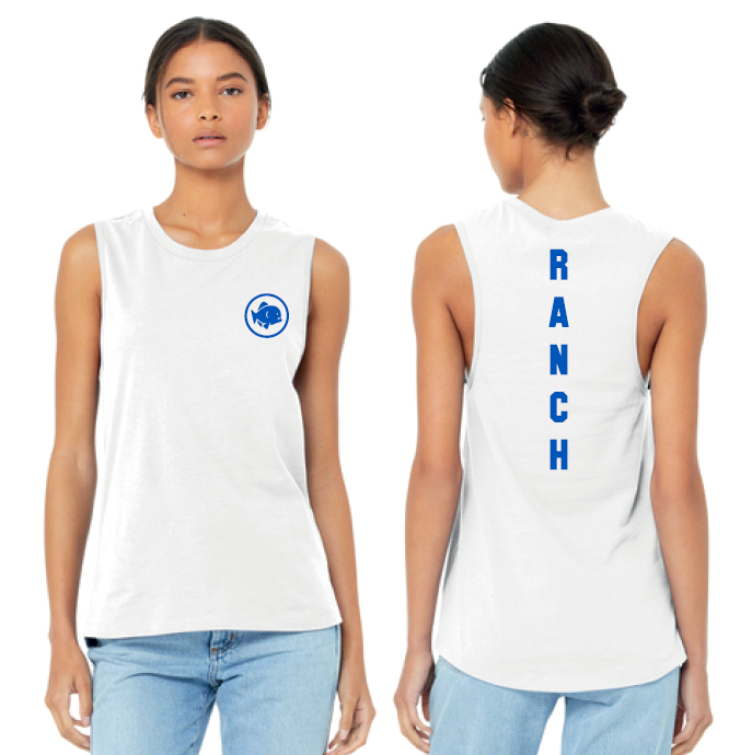 RANCH - LADIES JERSEY MUSCLE TANK (2 Color Options)