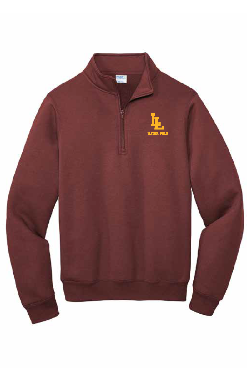 LLHS WP - 1/4 Zip Sweatshirt (Maroon)