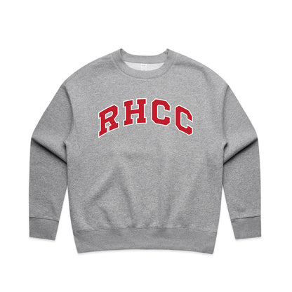 RHCC SWIM - "RHCC" EMBROIDERED WOMENS CREWNECK SWEATSHIRT (3 Color Options)