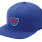 680 - 3D SHIELD PATCH FLAT BILL TRUCKER HAT (2 Options)
