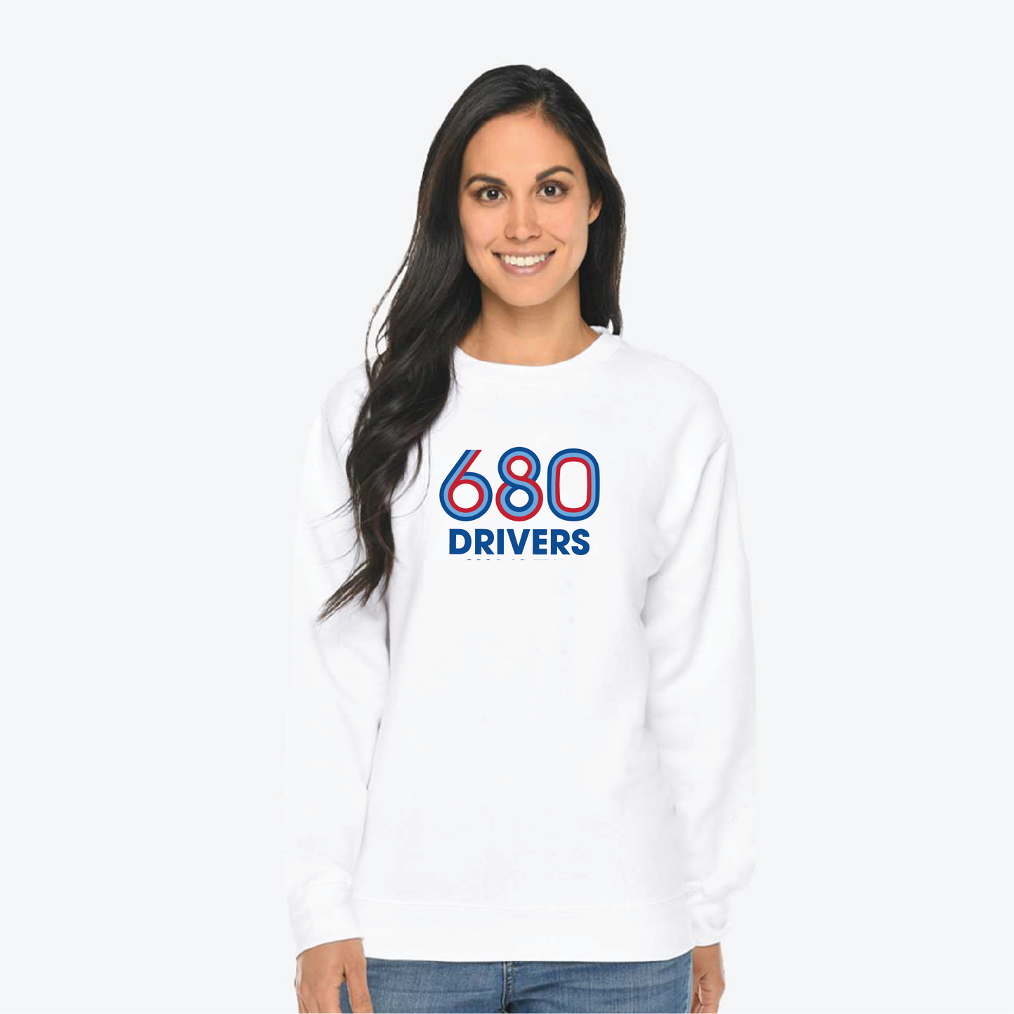 680 -*NEW* LIMITED EDITION - LANE SEVEN TEAM CREWNECK (1 MED WHITE AVAILABLE)