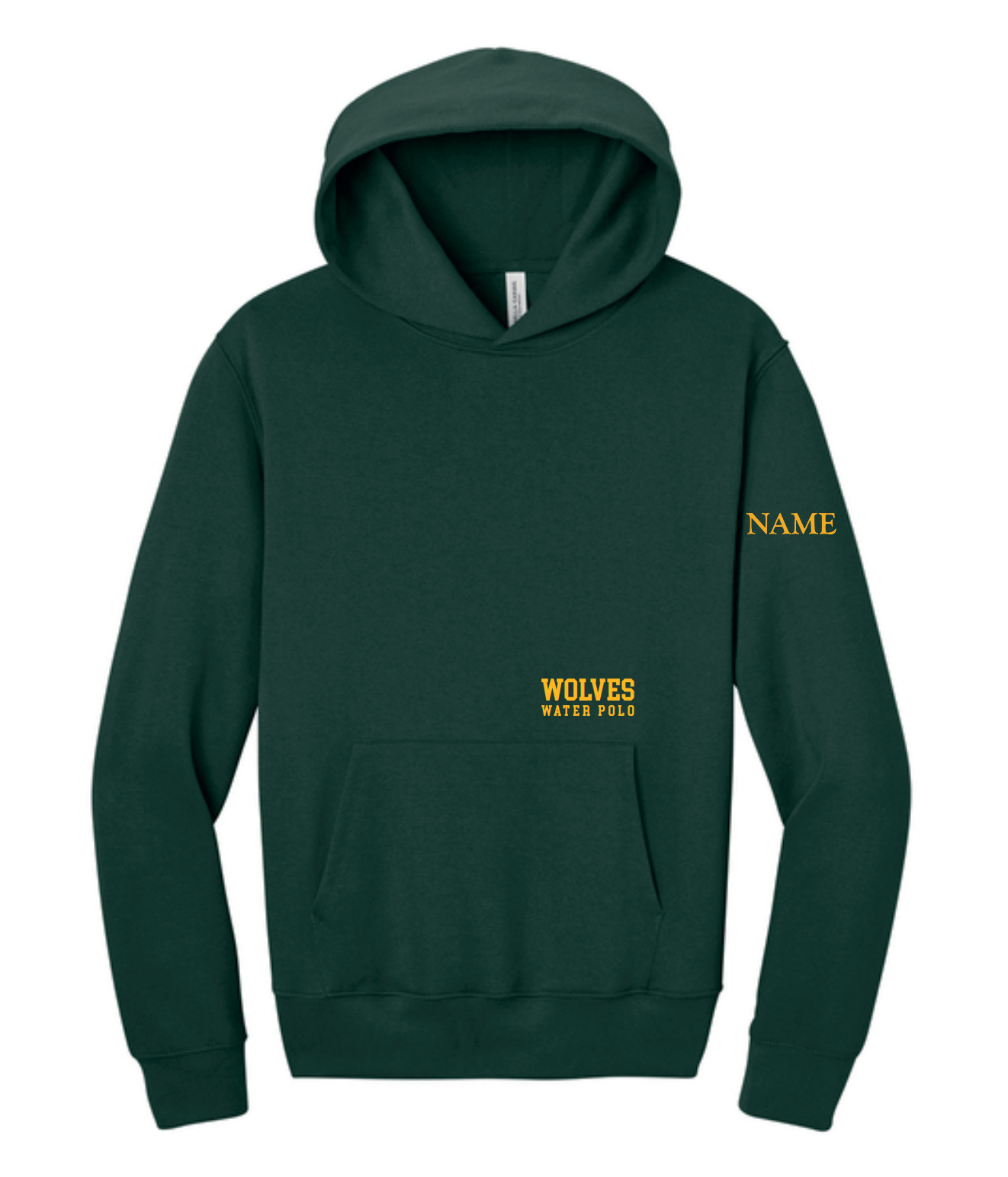 SRV WWP - *PLAYER RECOMMENDED* BELLA RELAXED FIT HEAVY WEIGHT TEAM HOODIE (OPTIONAL NAME)