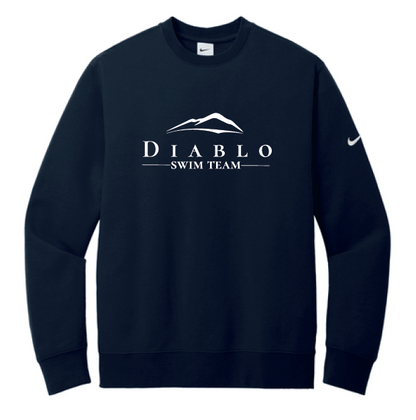 DIABLO - NIKE CLUB FLEECE CREWNECK (WITH OPTIONAL NAME) - 2 color options