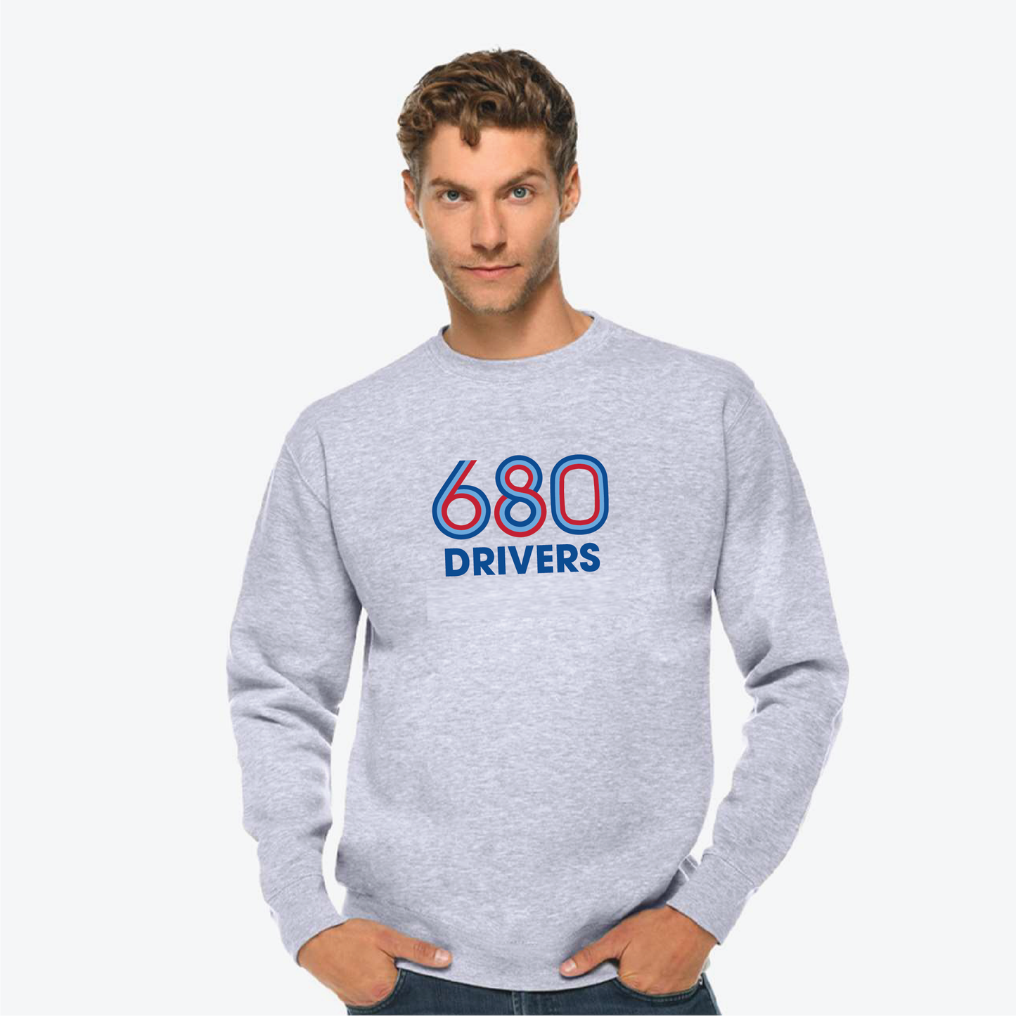 680 -*NEW* LIMITED EDITION - LANE SEVEN TEAM CREWNECK (1 MED WHITE AVAILABLE)