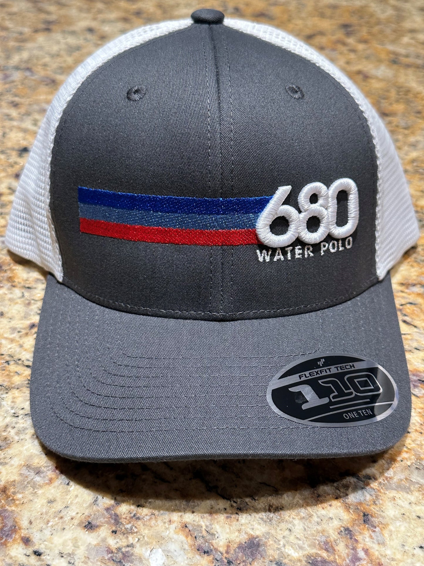 680 - FlexFit - "680 Stripes" Snapback Trucker Cap (4 color options)