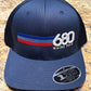 680 - FlexFit - "680 Stripes" Snapback Trucker Cap (4 color options)
