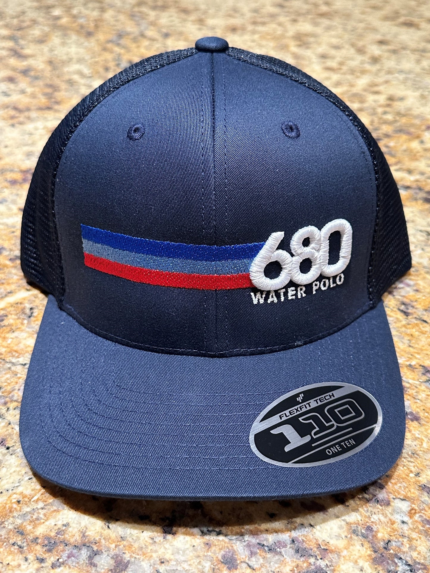680 - FlexFit - "680 Stripes" Snapback Trucker Cap (4 color options)