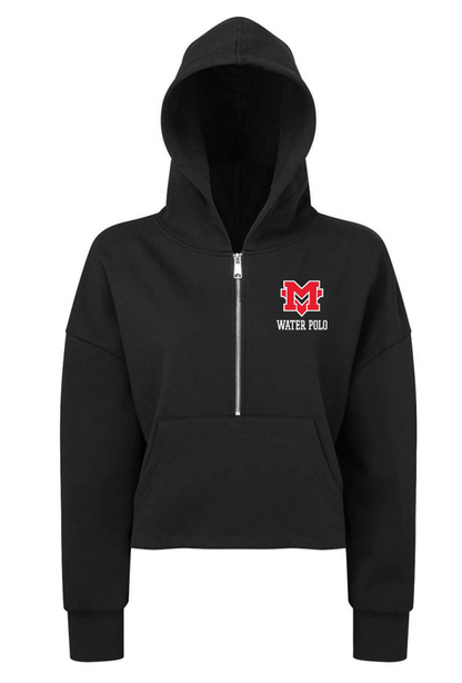 MV WWP - WOMENS HALF-ZIP HOODED SWEATSHRT (2 Color Options)