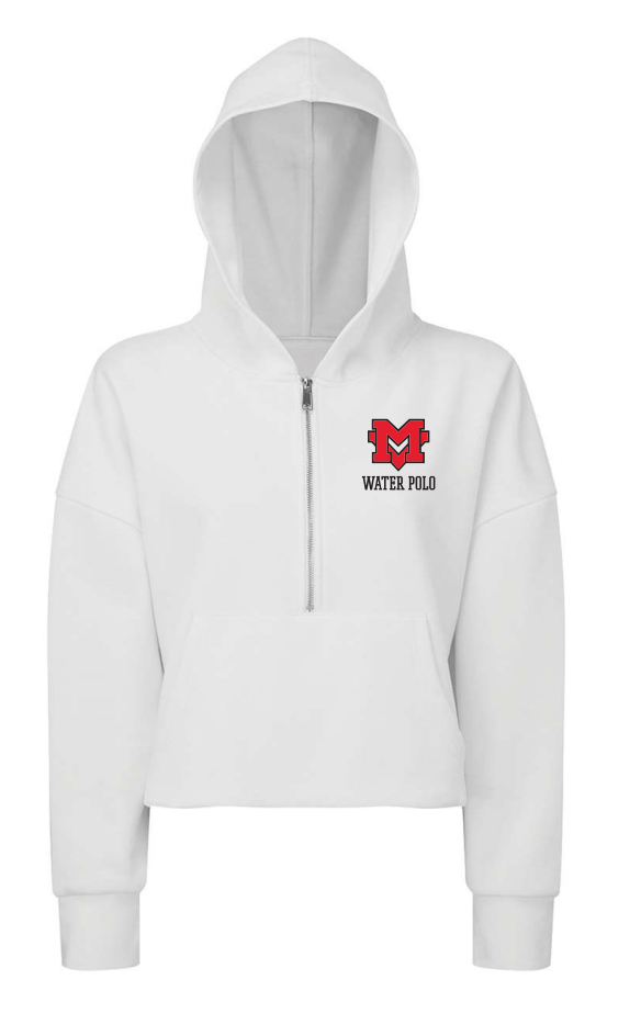 MV WWP - WOMENS HALF-ZIP HOODED SWEATSHRT (2 Color Options)