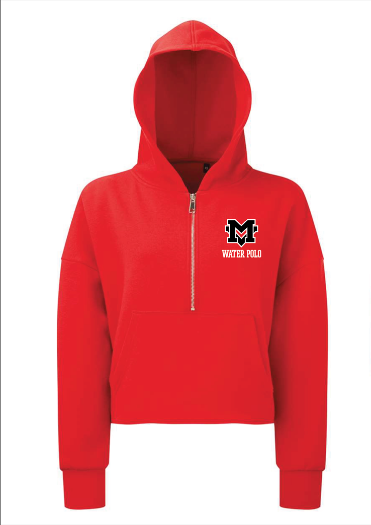 MV WWP - WOMENS HALF-ZIP HOODED SWEATSHRT (3 Color Options)