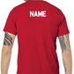 CAMPO - Short Sleeve T-shirt with Last Name (Red or White)