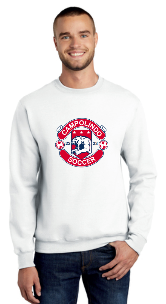 Campo - Crew Neck Sweatshirt (White or Red)