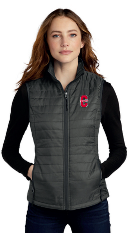 Campo - Ladies Packable Puffy Vest (Navy or Graphite)