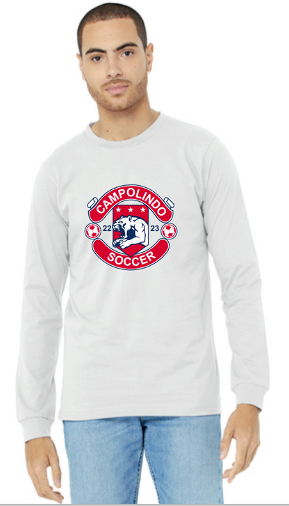 CAMPO - Long Sleeve T-shirt with Last Name (Red or White)