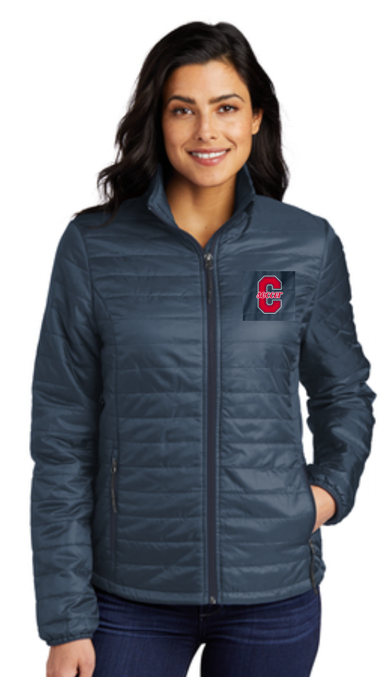 Campo - Ladies Packable Puffy Jacket (Navy or Graphite)